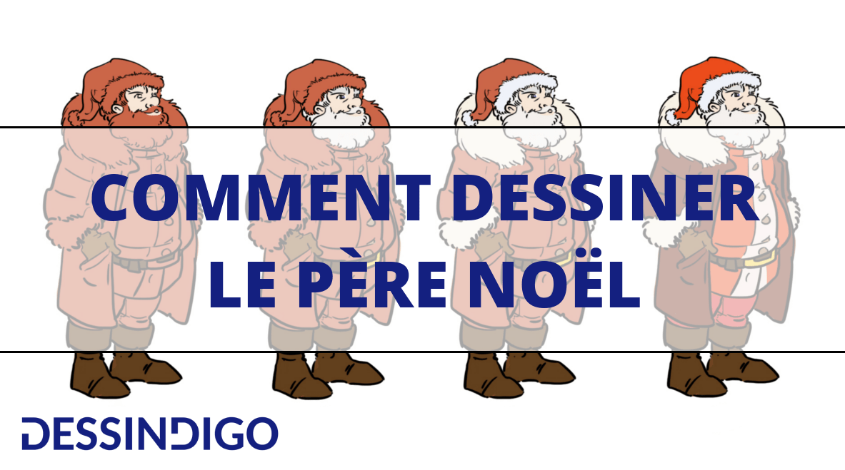 Réaliser un dessin de père noël