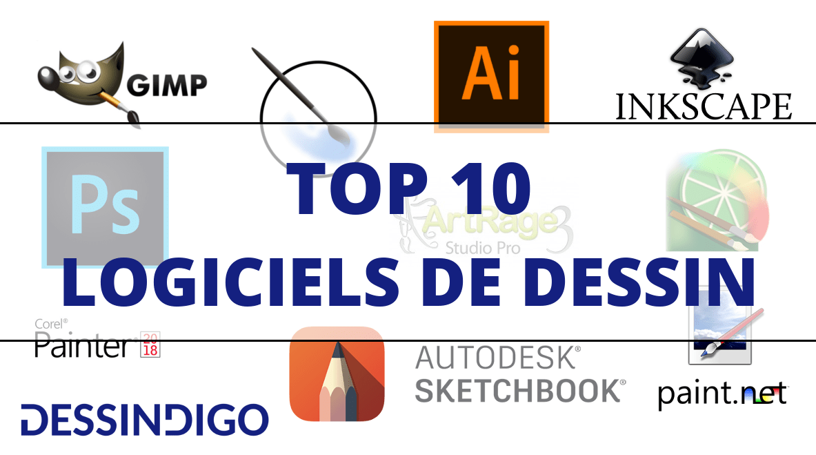 Top 10 des logiciels de dessin