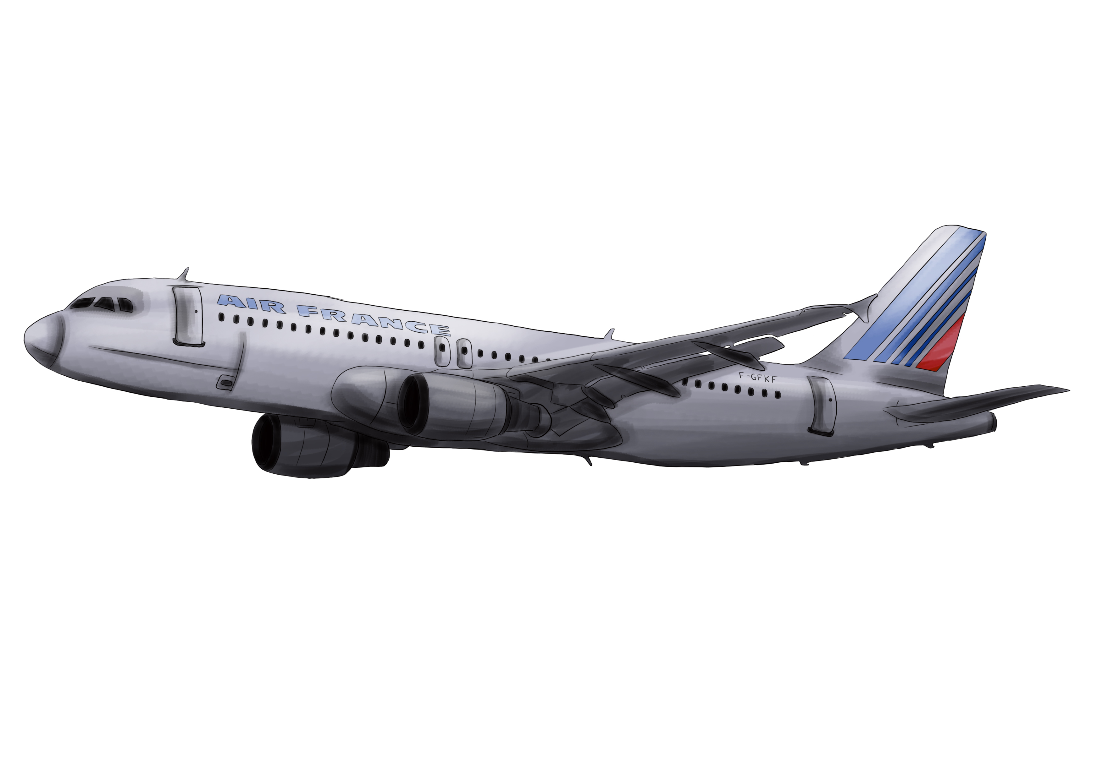 apporter de la lumière sur le dessus de l’avion