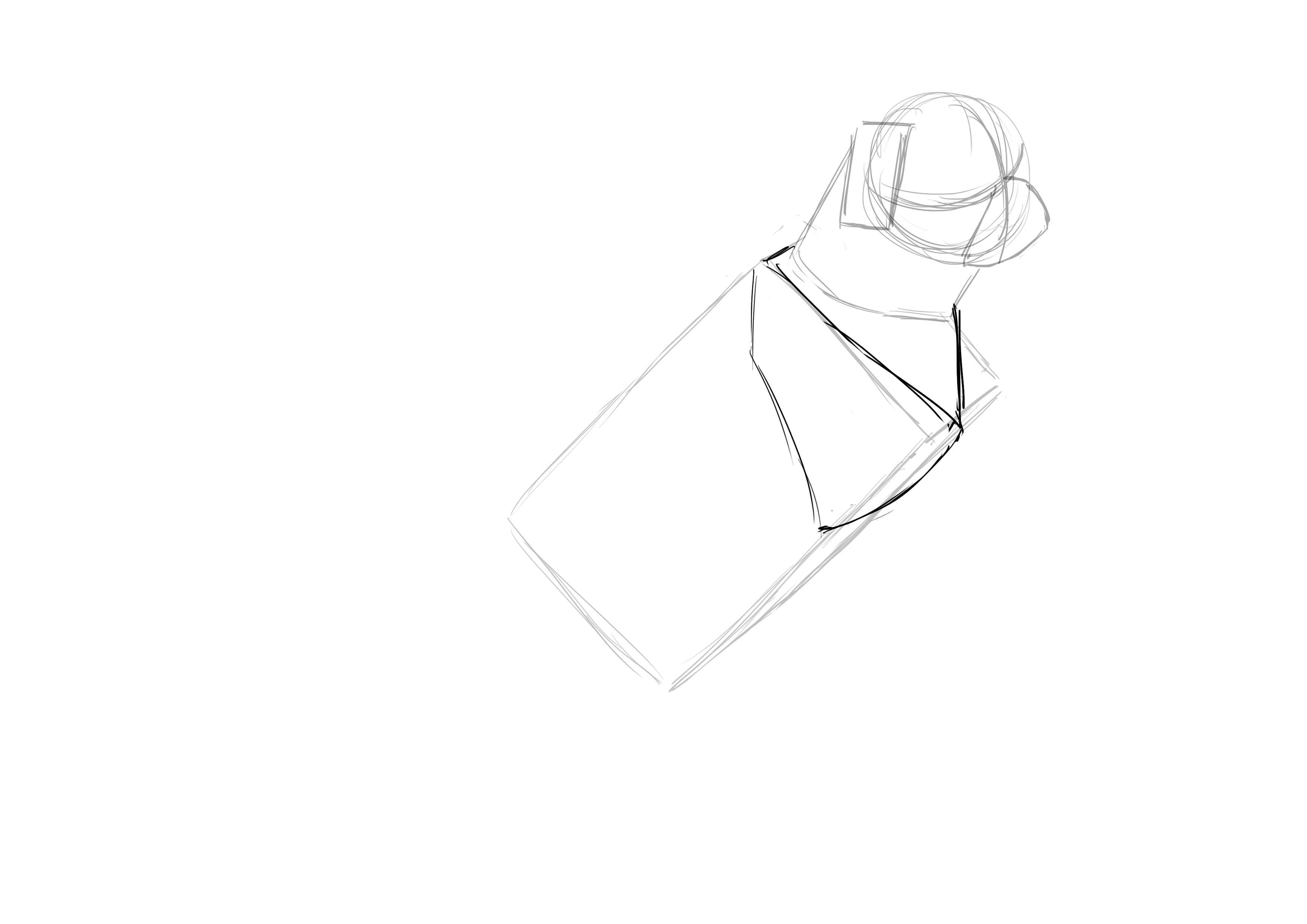 Dessiner le torse du chien 2