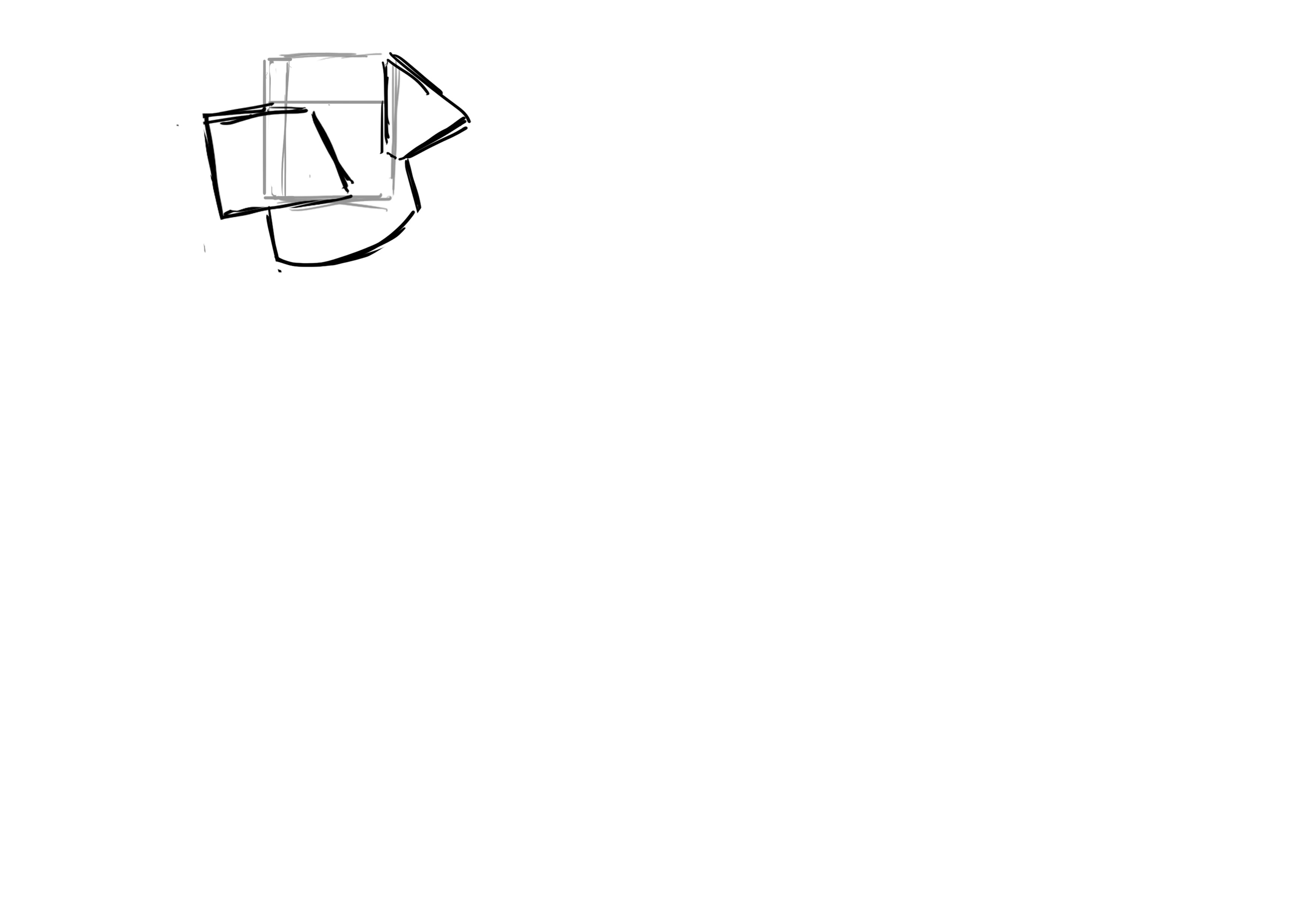 Dessine le cou du labrador