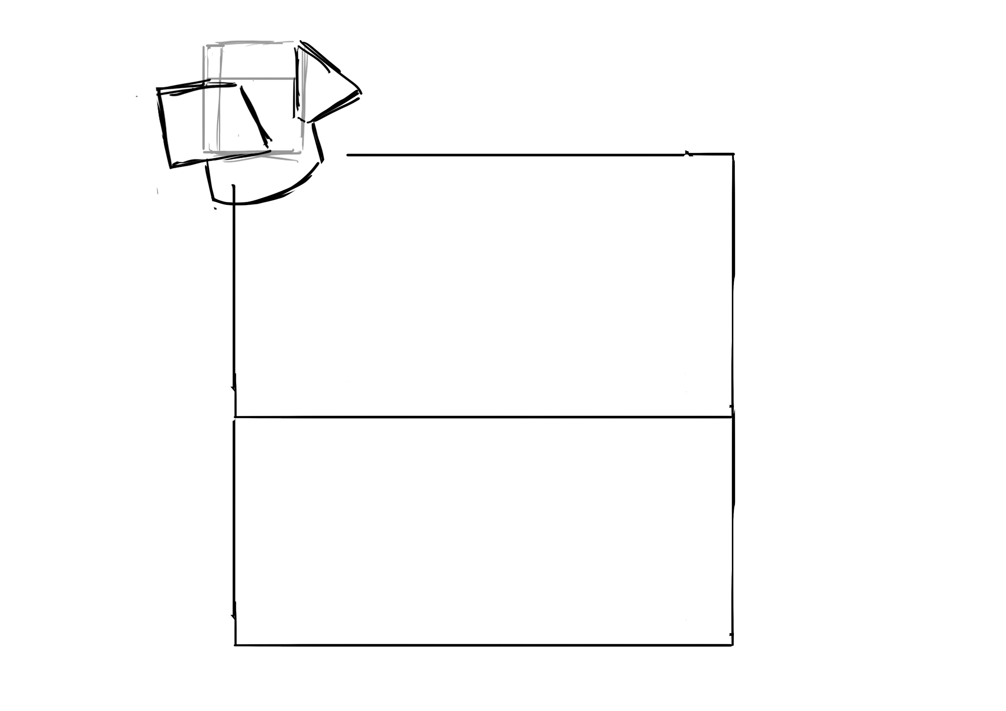 Dessiner le croquis des pattes du chien