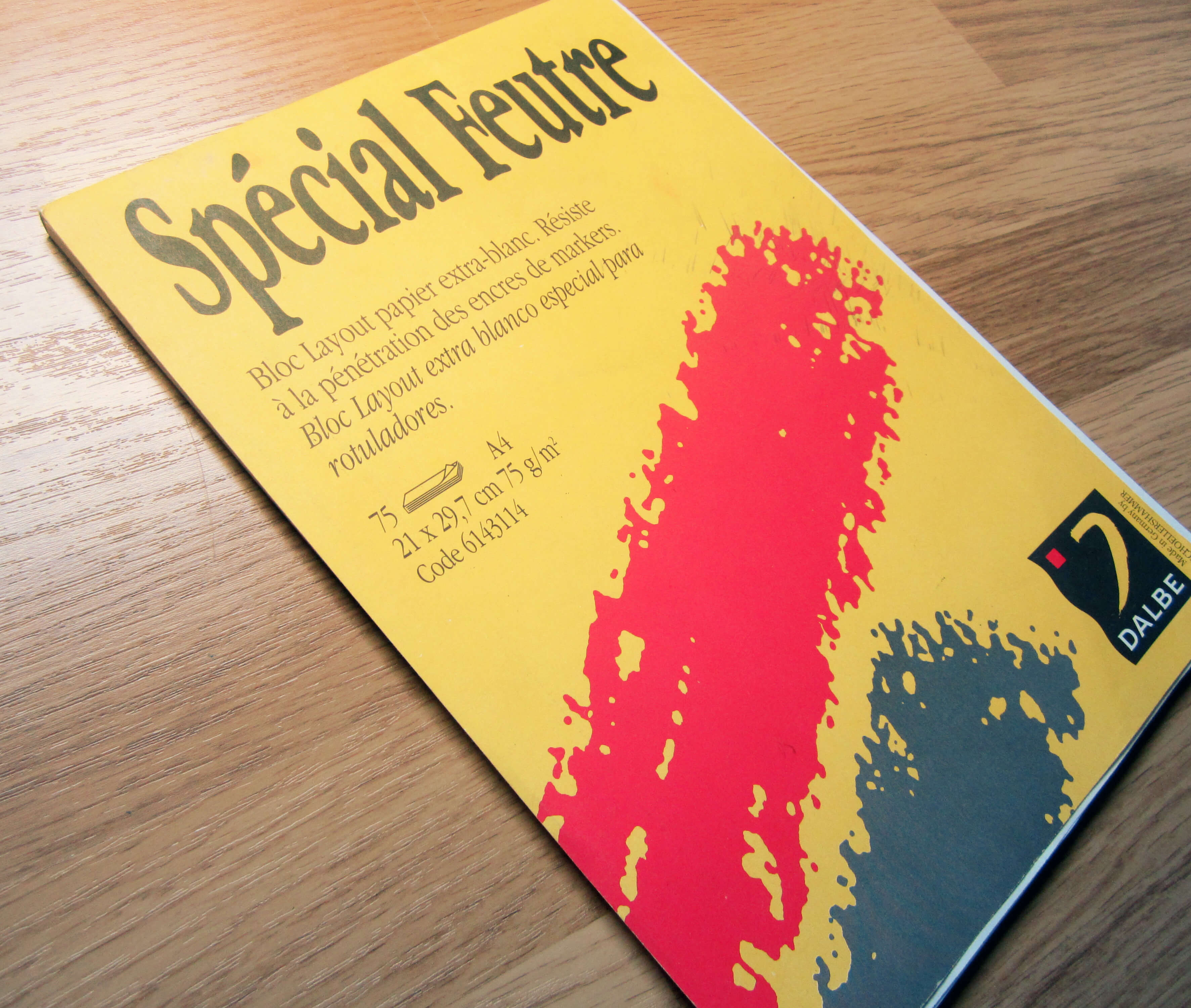 Papier layout pour feutre