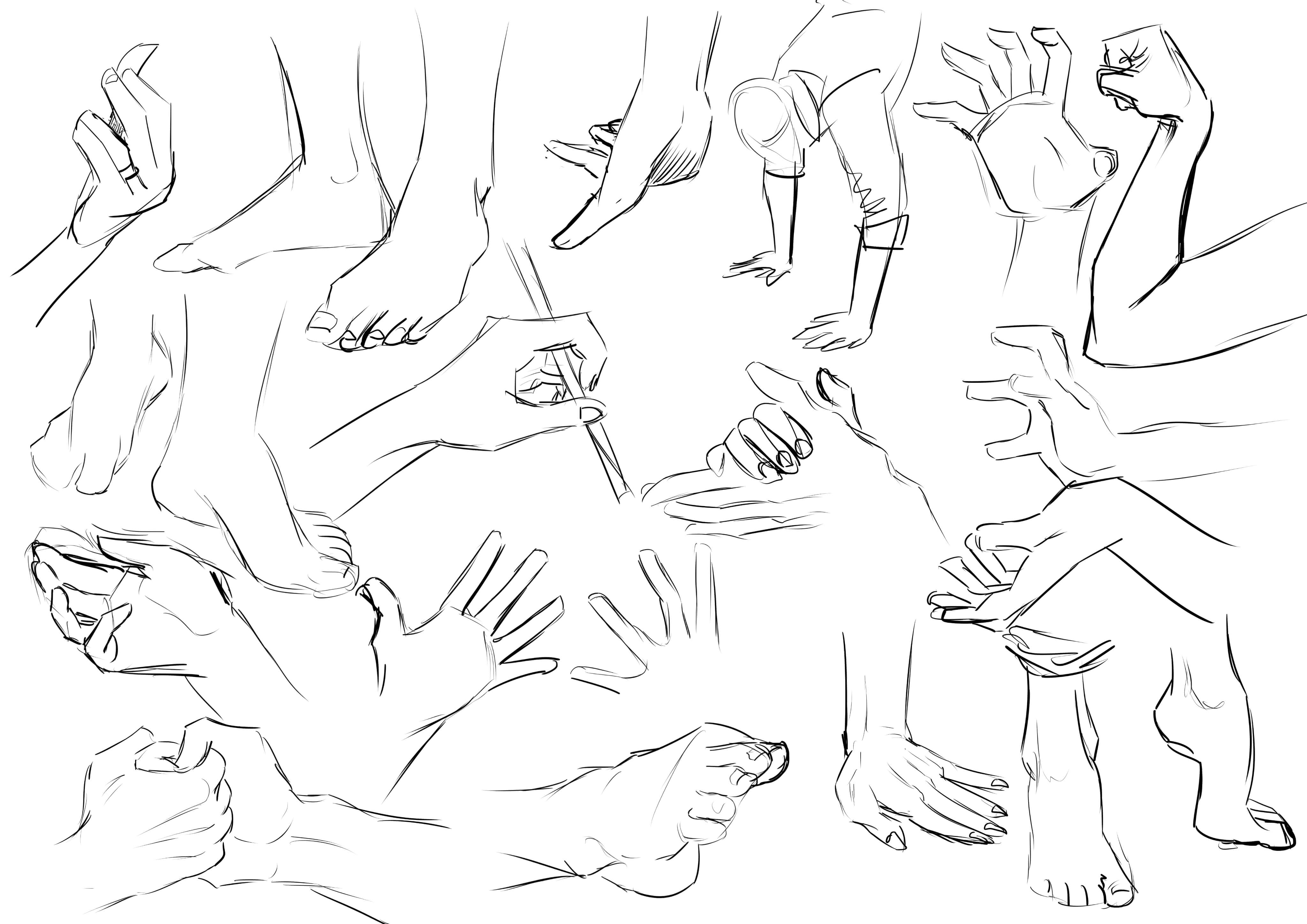 D'autres réalisation de croquis rapides