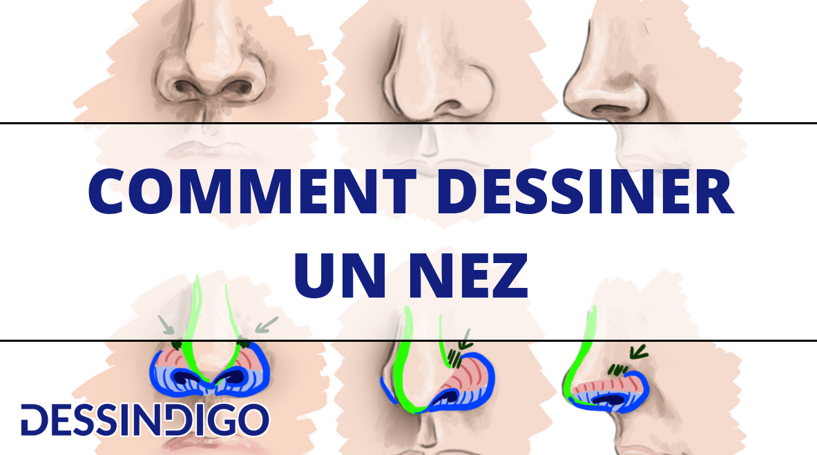 Comment dessiner un nez