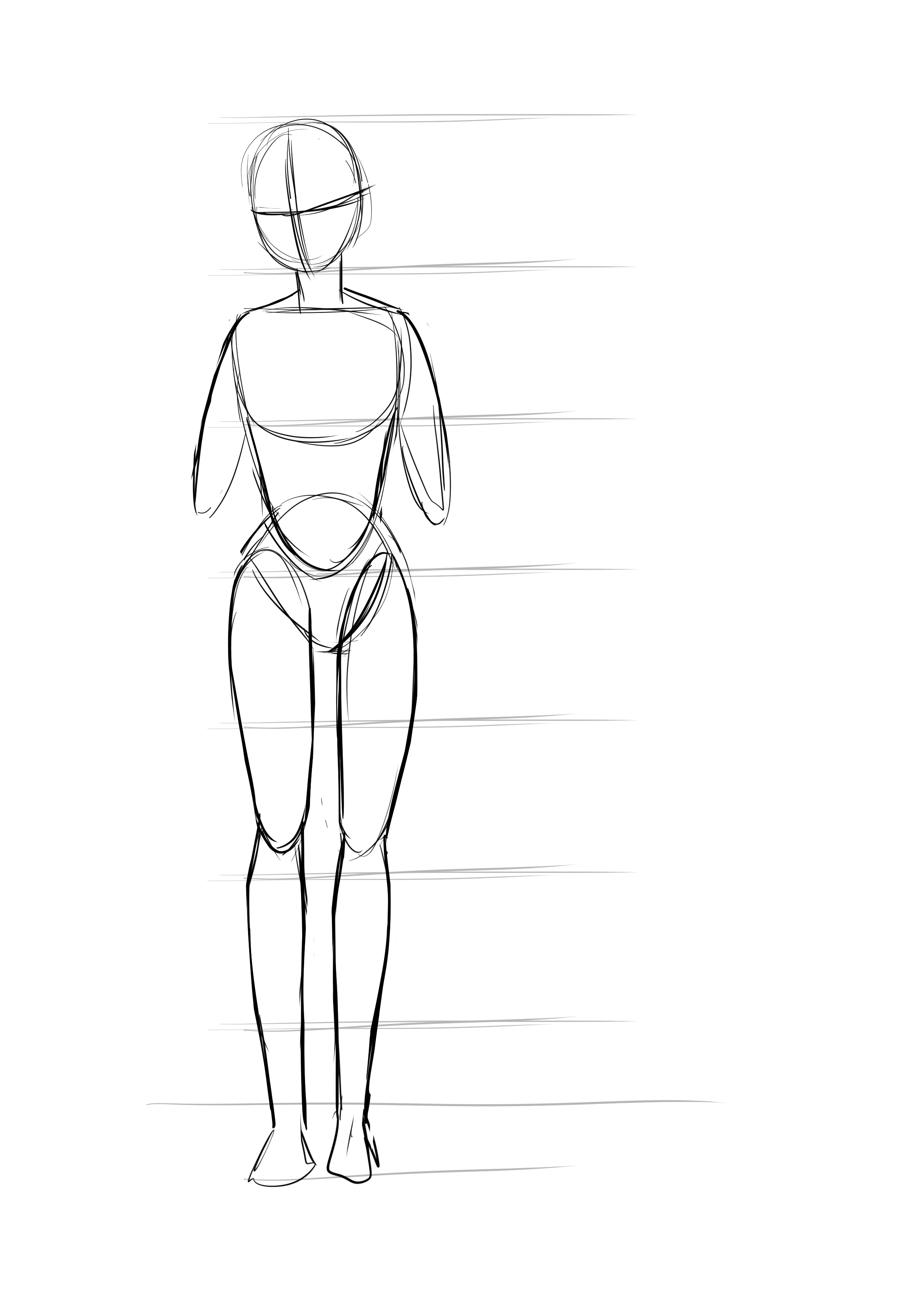 dessiner les bras d’une fille manga