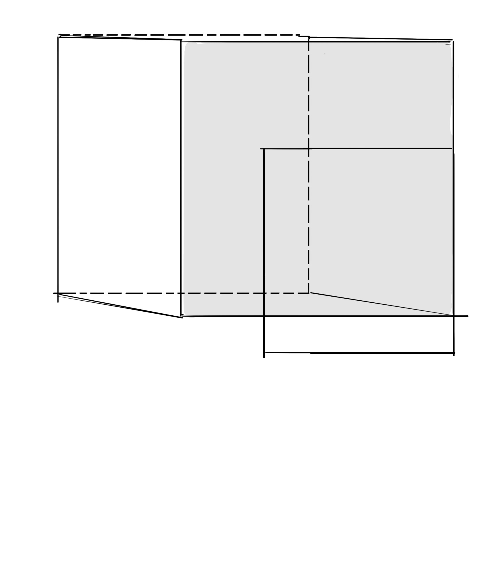 Croquis de la tête du panda