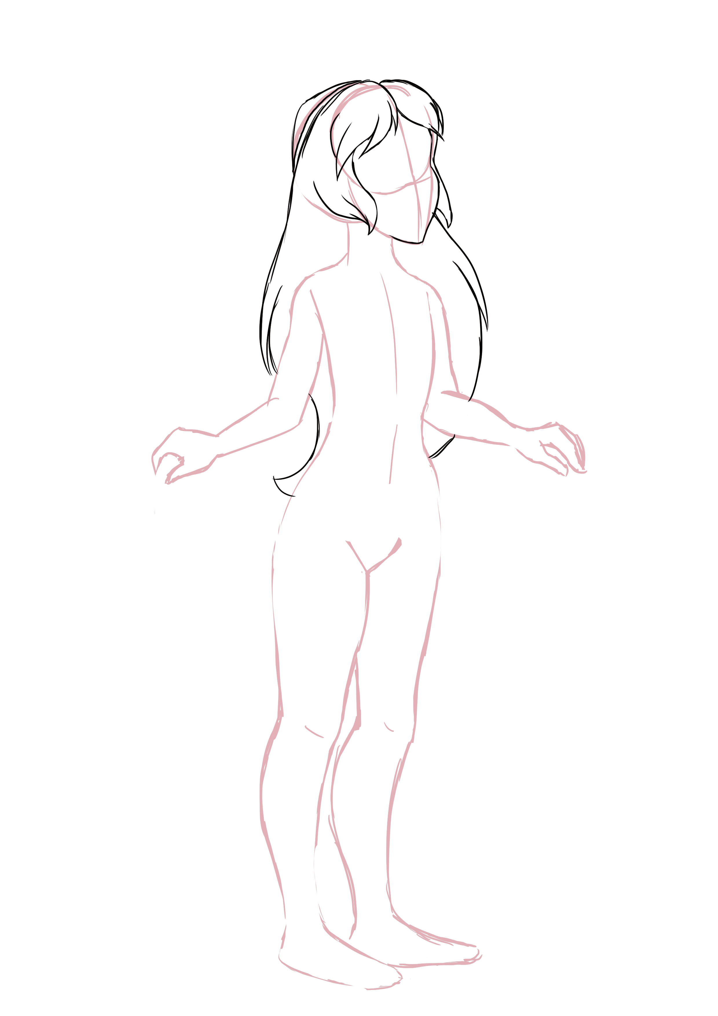 dessiner les cheveux d’Eilonwy