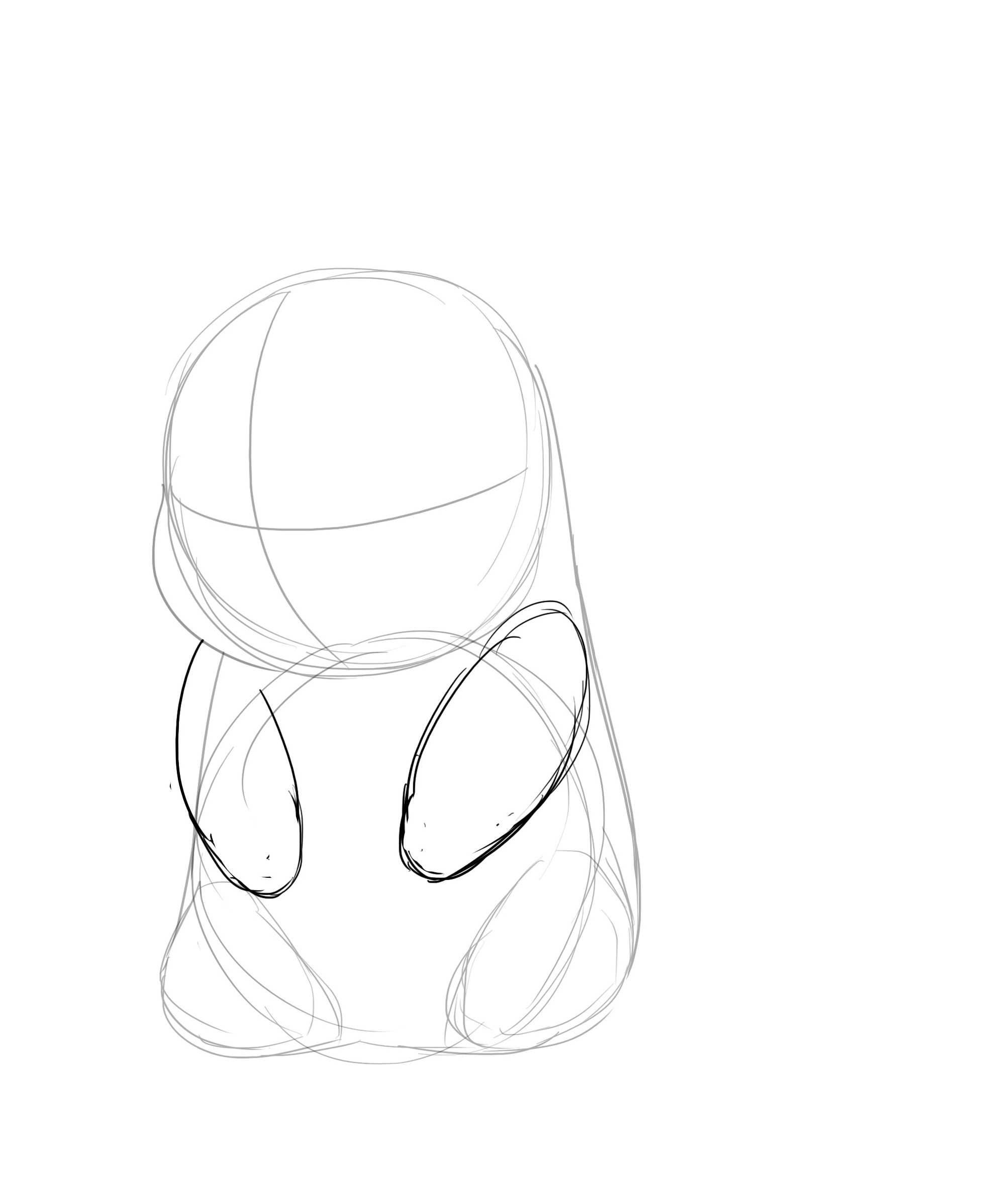 Dessiner les bras de Pikachu