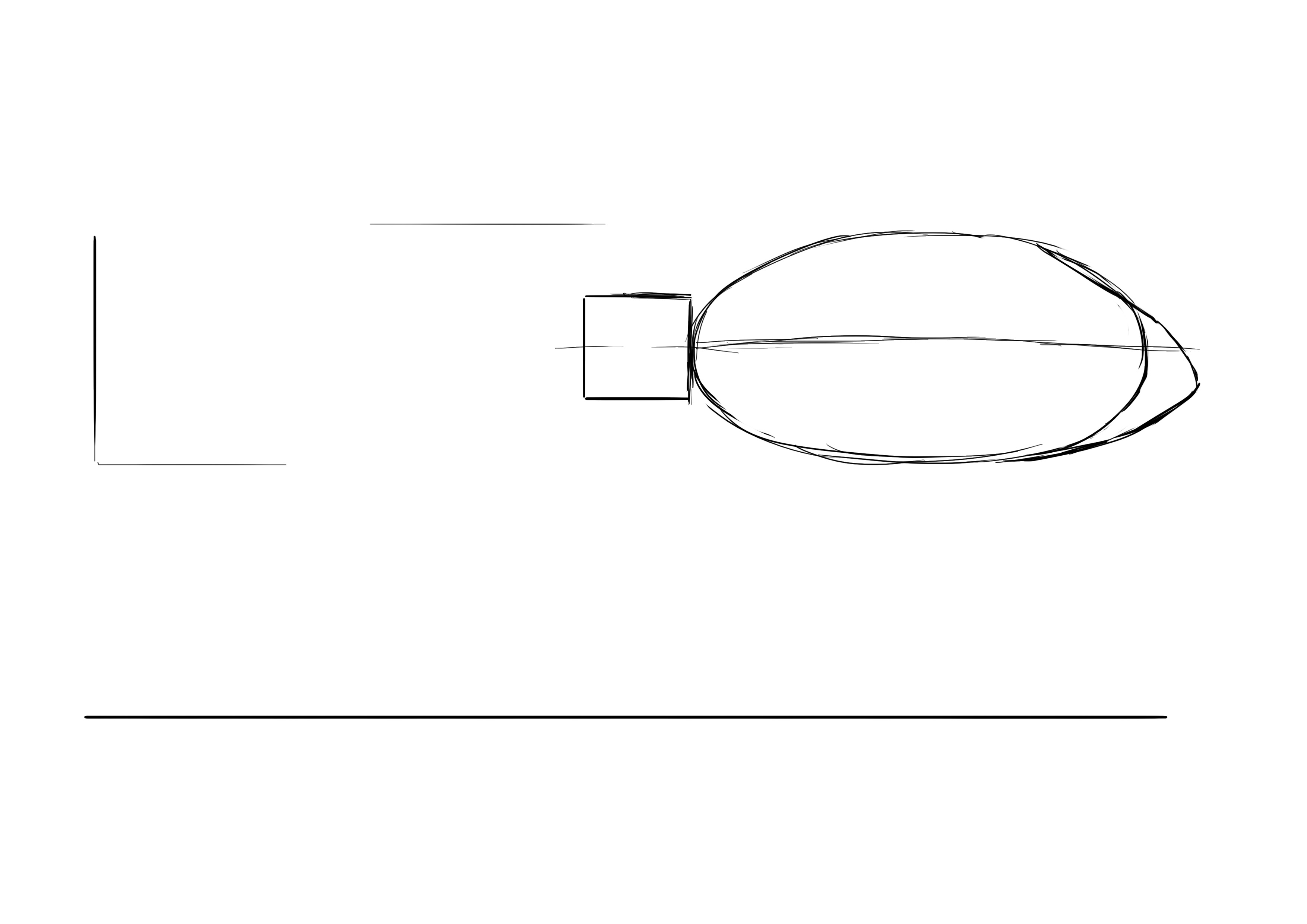 dessiner la nageoire caudale du poisson rouge 1