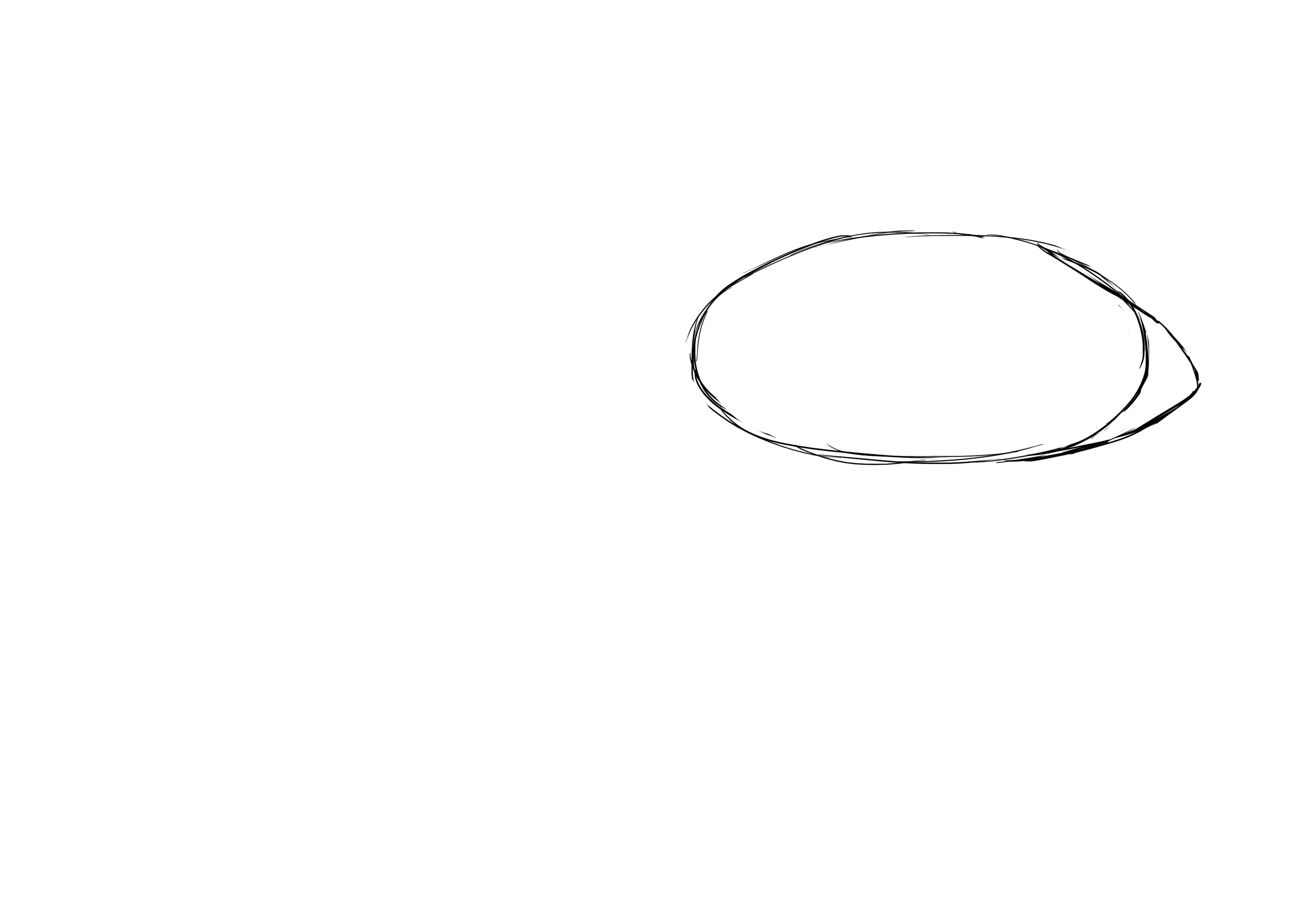 dessiner la tête du poisson rouge