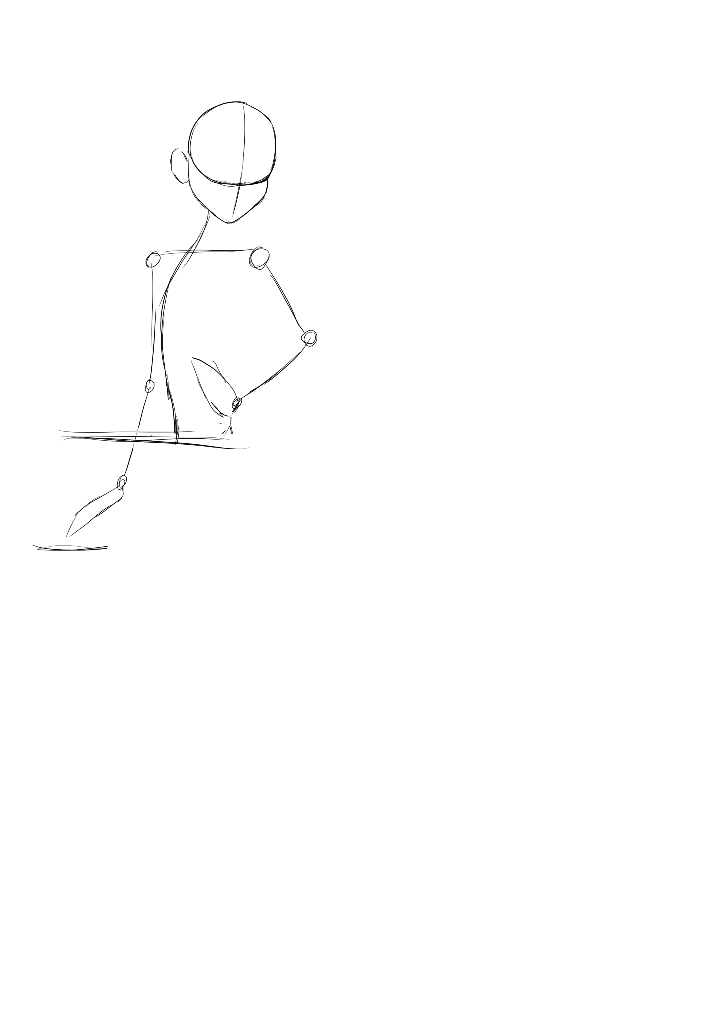 Dessiner le buste de la reine des neiges