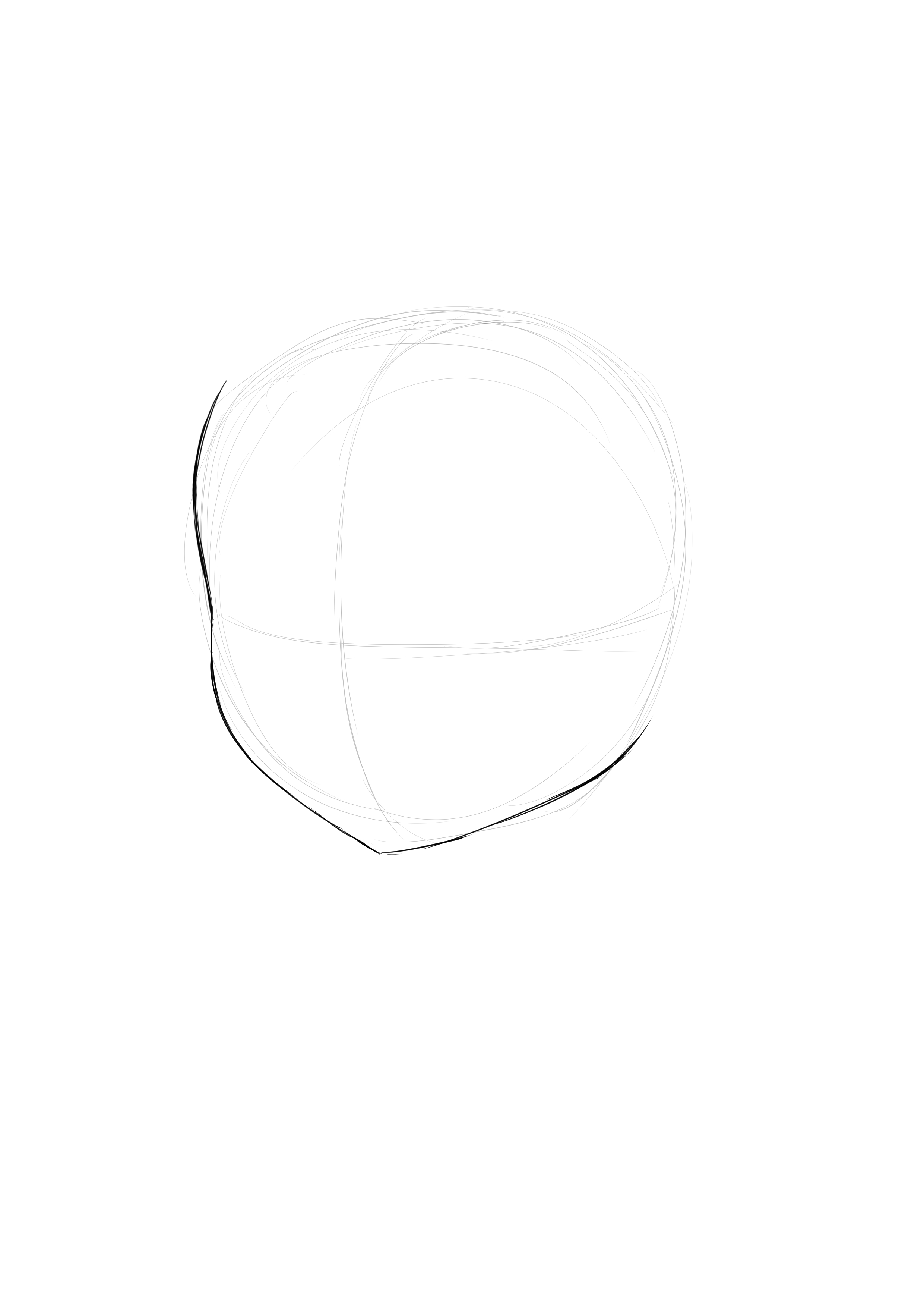 dessiner les contours du visage manga 3