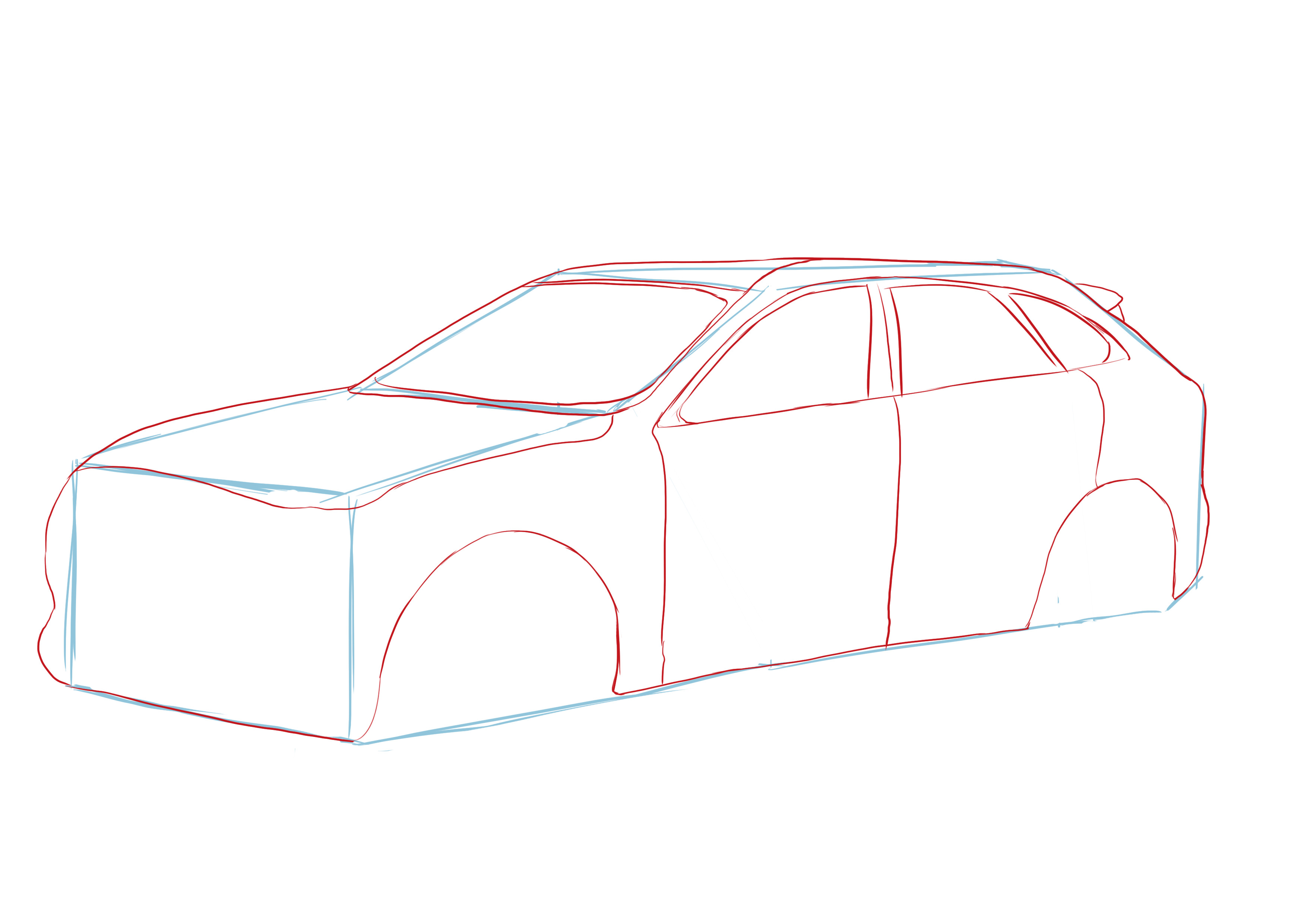 dessiner les roues de la voiture 1