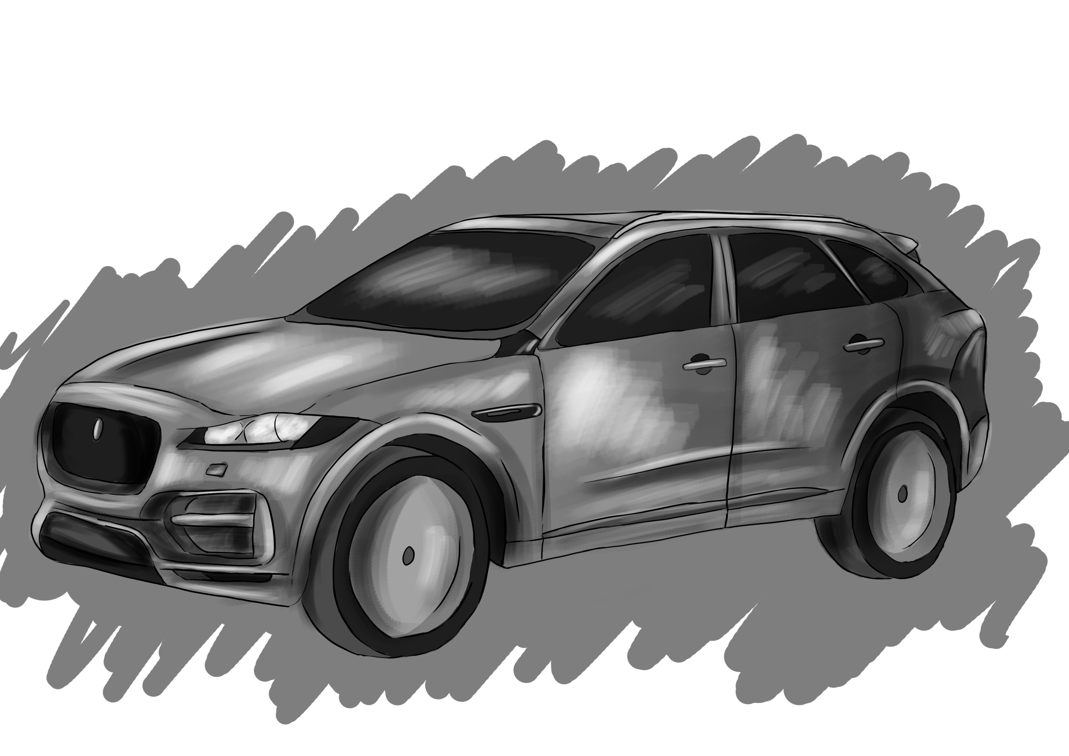 comment dessiner une voiture